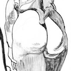 Mesoamerican Fantasies Black and White